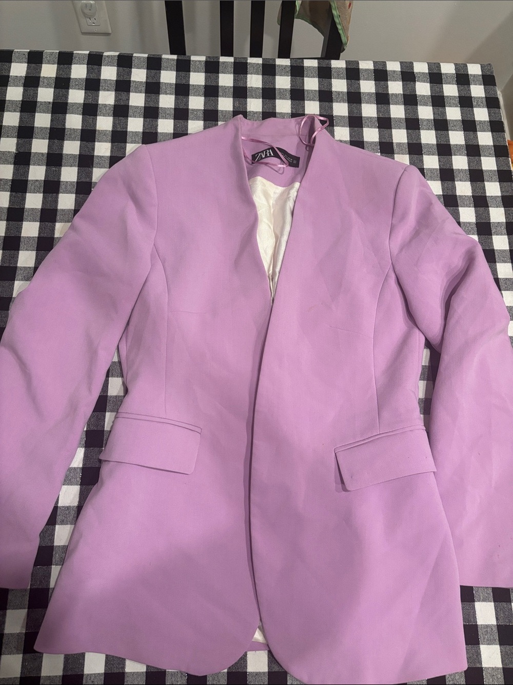 Zara Lavender Blazer Jacket